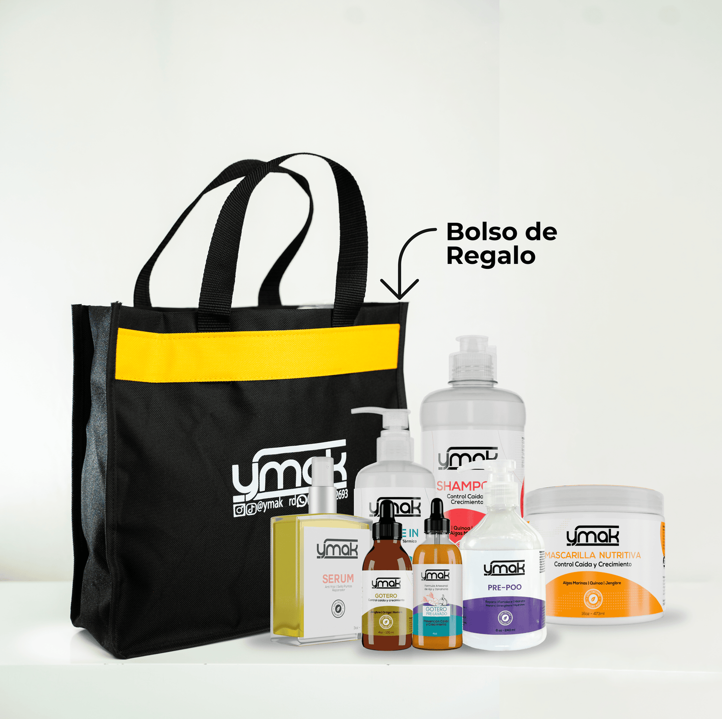 Kit Nutrición Control Caída y Crecimiento